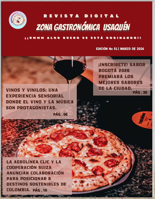 Portada de Edición N.° 51 de Revista Zona Gastronómica Usaquén